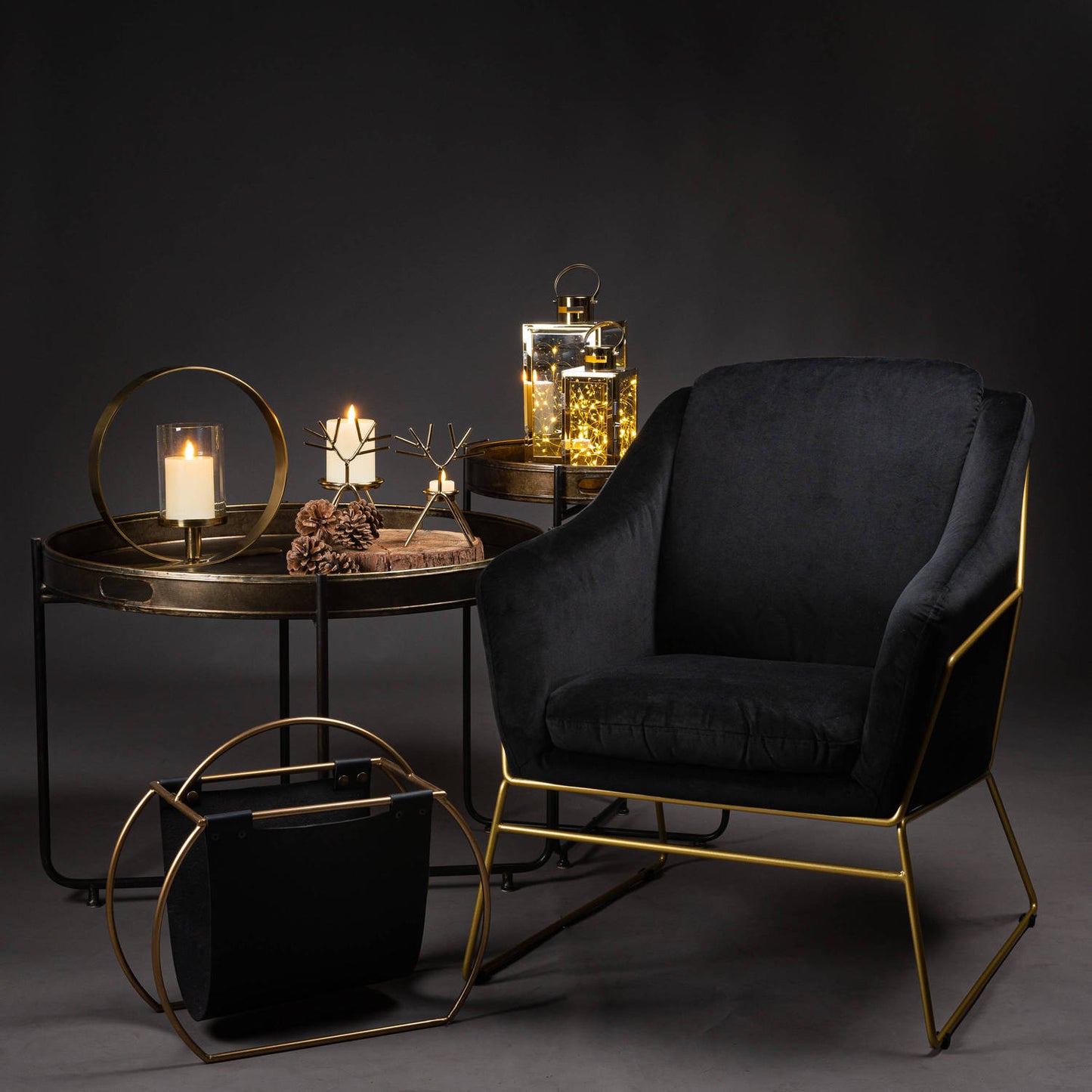 Luxe Collection Set Of 6 Natural Glow Led Tealight Candles