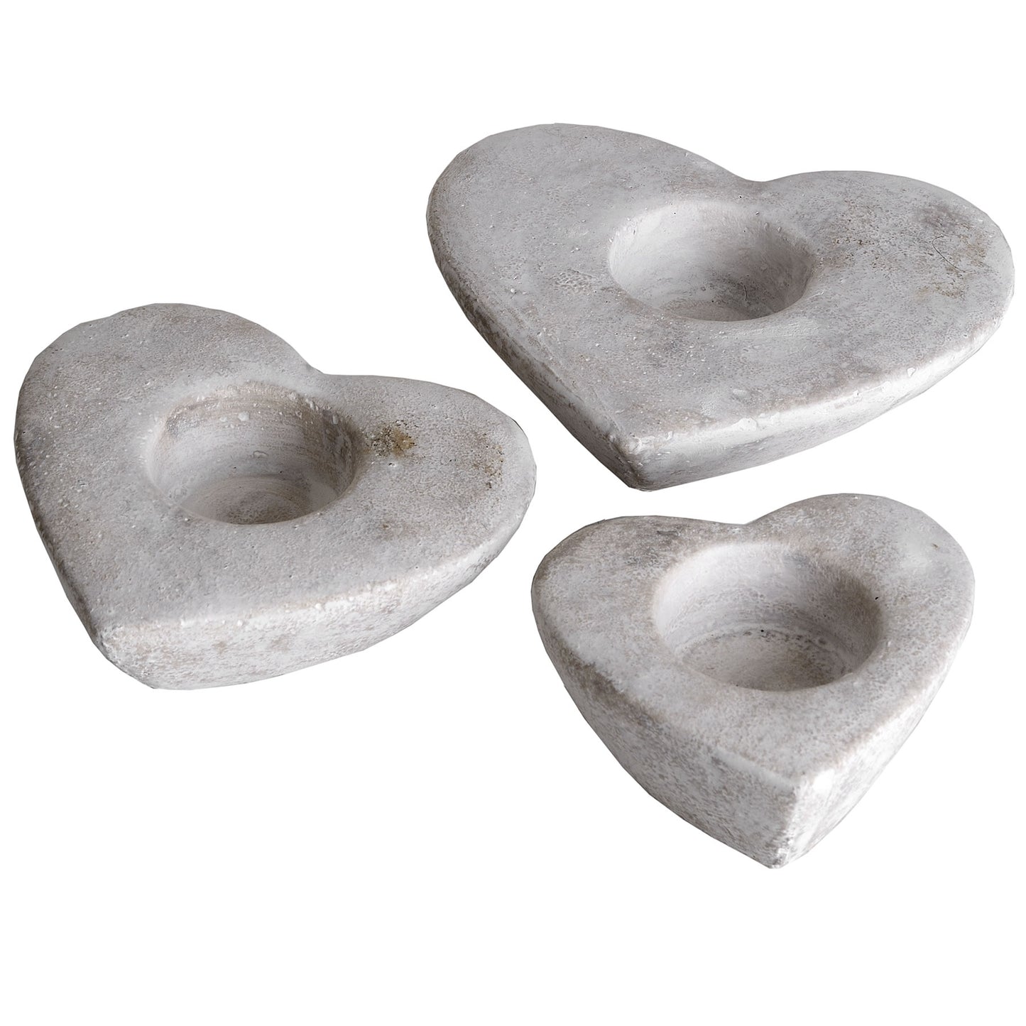 Heart shaped tealight holders