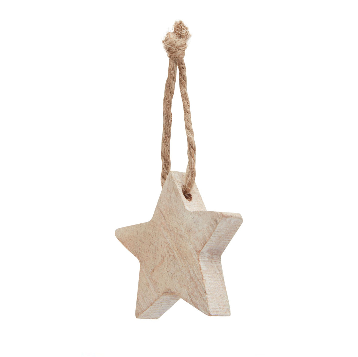 Wooden Star Hanging Decorations x90