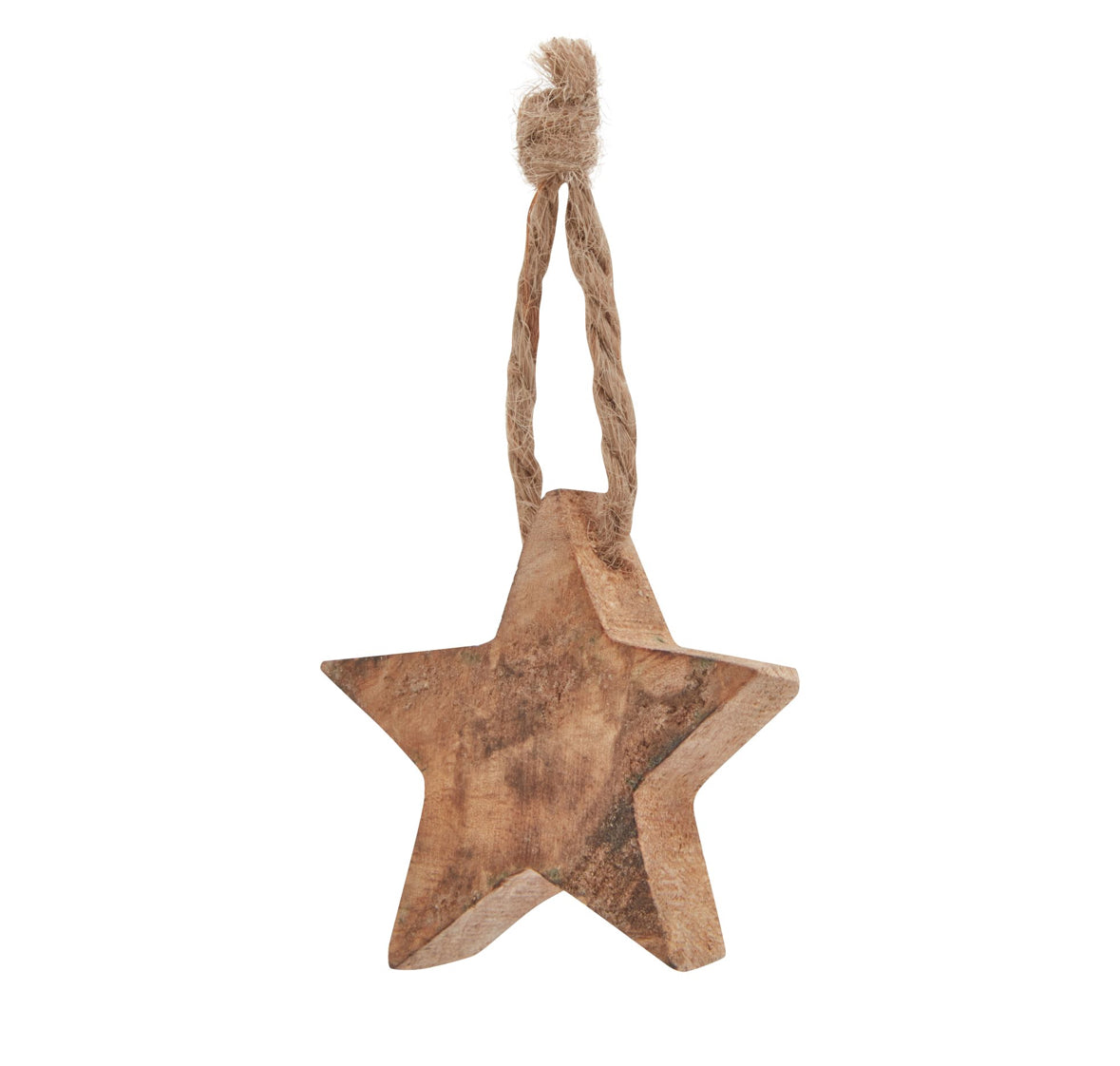 Wooden Star Hanging Decorations x90